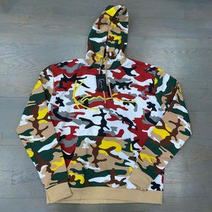 New Karl Kani Signature Camo Pullover Hoodie